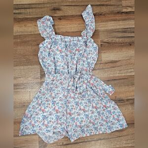 Altar'd State Floral Print Romper M